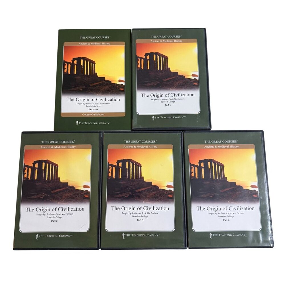 Great Courses The Origin of Civilization Scott MacEachern DVDs Guidebook